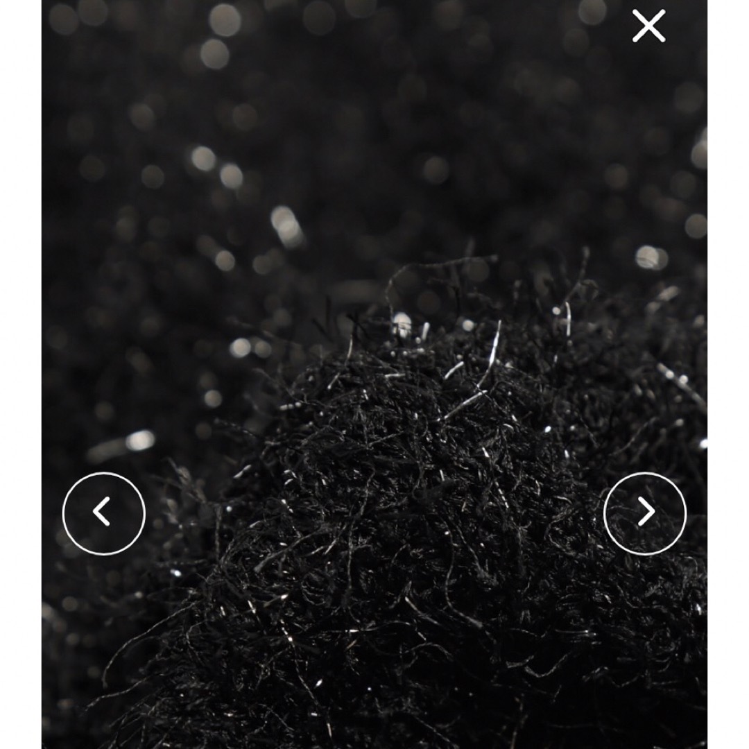 AMELYシャギーニットベスト レディースのトップス(ニット/セーター)の商品写真