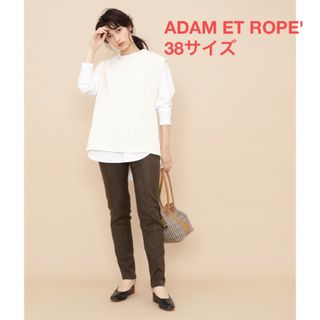 アダムエロぺ(Adam et Rope')の1回だけ着用★ ADAM ET ROPE' フェイクスエードレギパン(カジュアルパンツ)