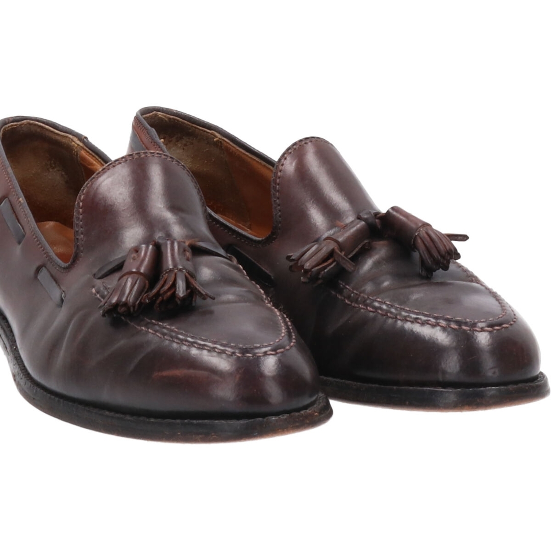 Alden(オールデン)の古着 オールデン ALDEN コードバン タッセルローファー USA製 9 1/saa009716 メンズの靴/シューズ(ドレス/ビジネス)の商品写真