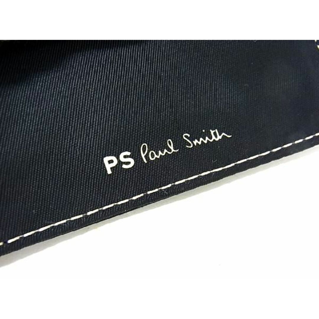 Paul Smith(ポールスミス)の■新品■未使用■ PS Paul Smith ピーエスポールスミス ナイロン スマイル 二つ折り 財布 ウォレット ブラック系 BF3025  メンズのファッション小物(折り財布)の商品写真