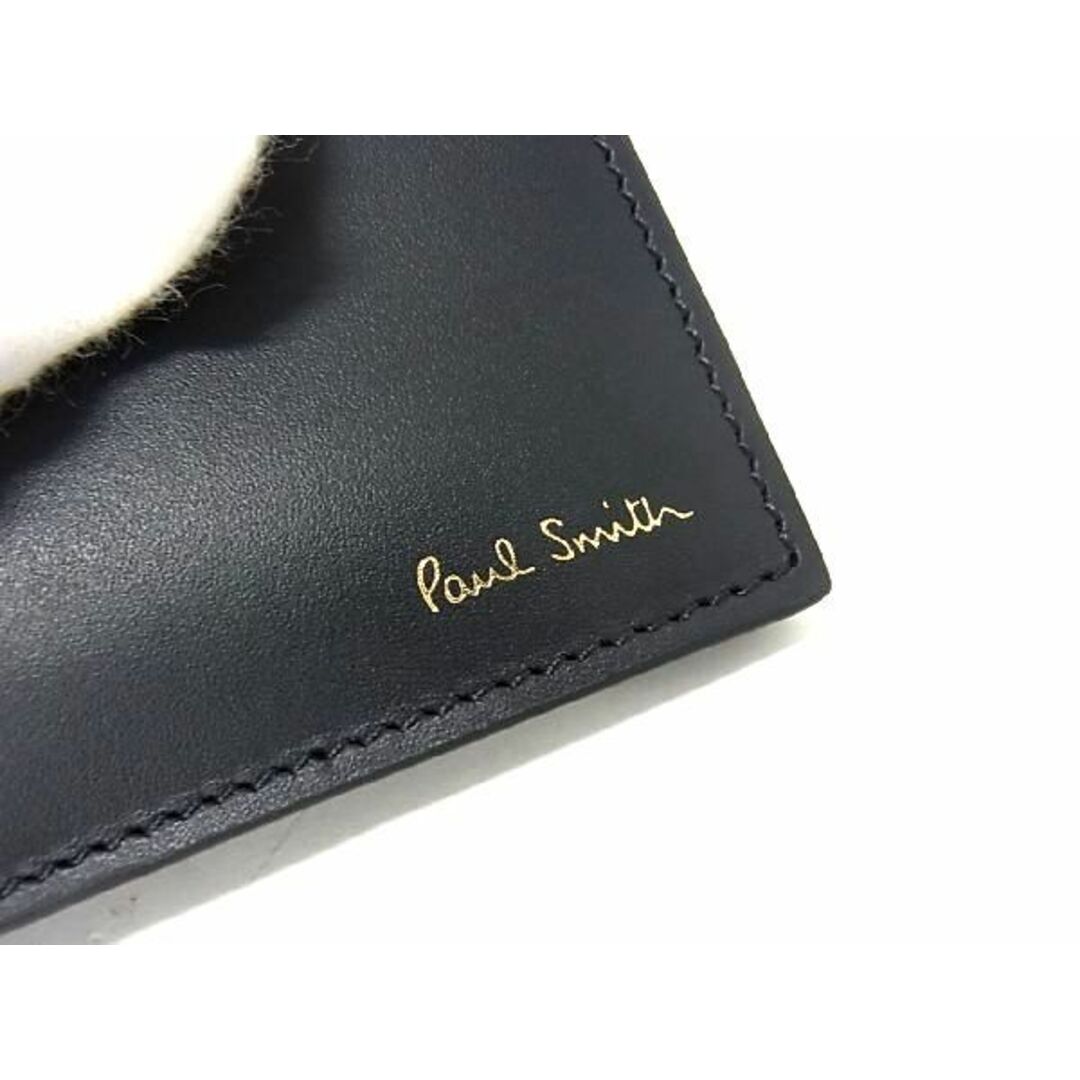 Paul Smith(ポールスミス)の■新品同様■ Paul Smith ポールスミス レザー カードケース カード入れ パスケース メンズ ブラック系 BE4905  メンズのファッション小物(その他)の商品写真