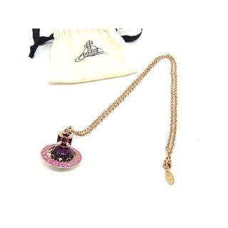 ヴィヴィアン(Vivienne Westwood) ネックレス(パープル/紫色系)の