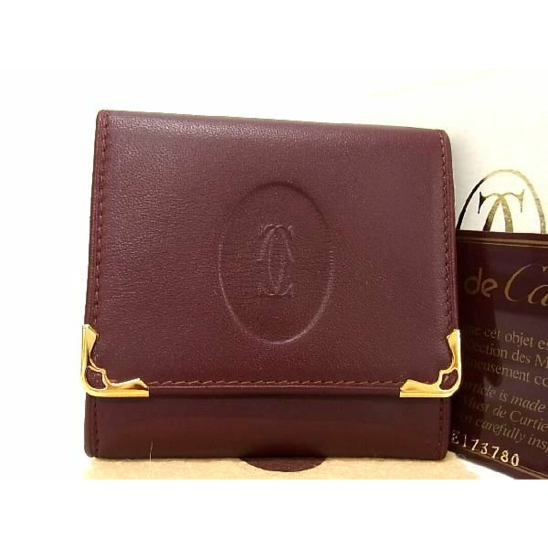 □新品□未使用□ Cartier カルティエ マストライン レザー コイン