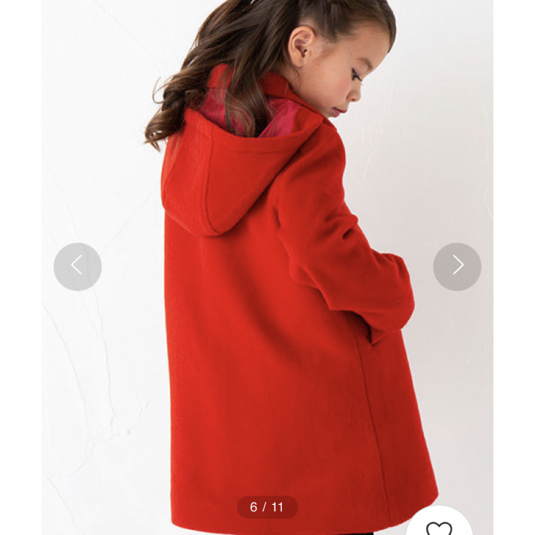 タルティーヌエショコラ スカラップコート 美品