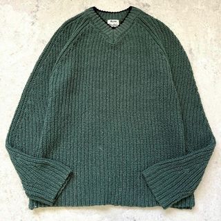Acne Studios - Acne Studios ニット・セーター XS ベージュx黒(総柄