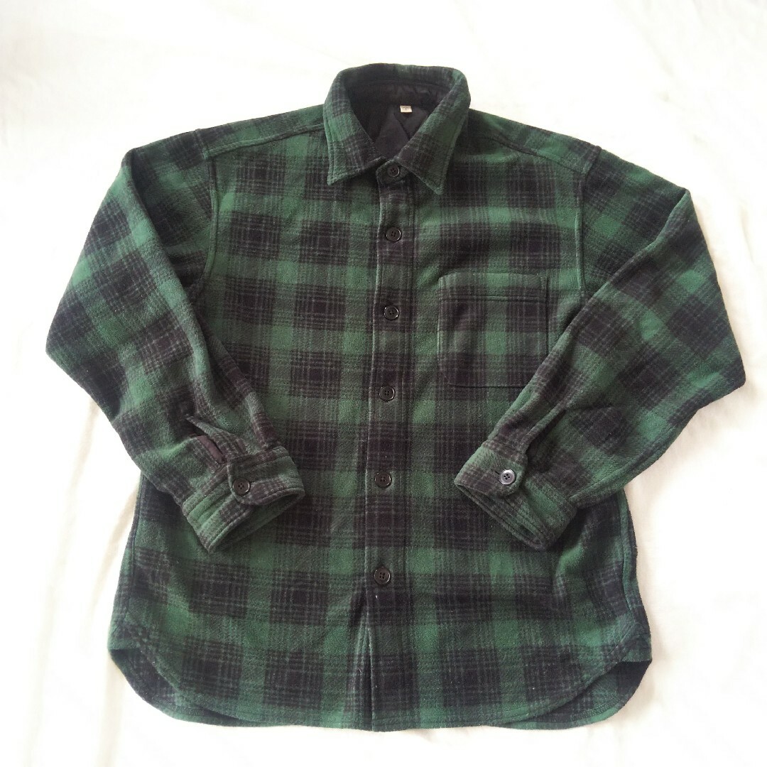 UNIQLO(ユニクロ)の旧タグ ユニクロ フリースネルチェックシャツ  プレッピー メンズのトップス(シャツ)の商品写真
