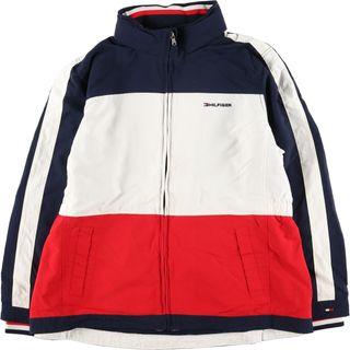 トミーヒルフィガー(TOMMY HILFIGER)の古着 トミーヒルフィガー TOMMY HILFIGER ナイロンジャケット メンズL /eaa378599(ナイロンジャケット)