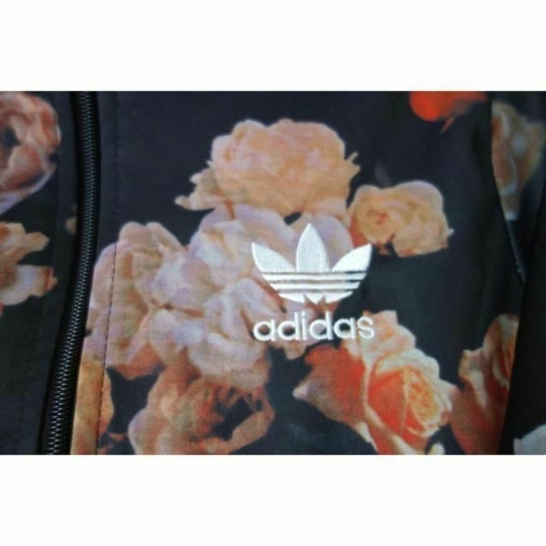 adidas 薔薇トラックトップ