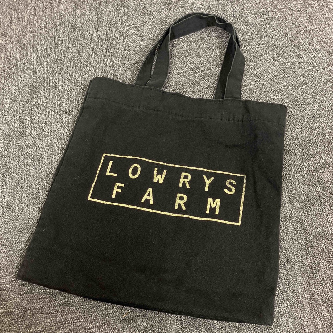 LOWRYS FARM(ローリーズファーム)の即決 LOWRYS FARM ローリーズファーム トートバッグ ブラック レディースのバッグ(トートバッグ)の商品写真