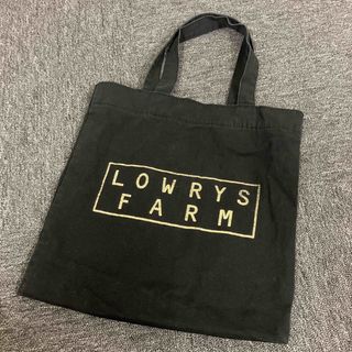 ローリーズファーム(LOWRYS FARM)の即決 LOWRYS FARM ローリーズファーム トートバッグ ブラック(トートバッグ)