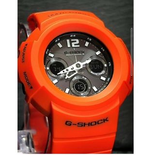 ジーショック(G-SHOCK)の【龍神さま専用】限定 レスキューオレンジシリーズ アナデジ 電波ソーラー(腕時計(デジタル))