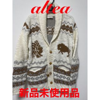 アルテア(ALTEA)の【新品未使用品】altea ニットジャケット(カーディガン)