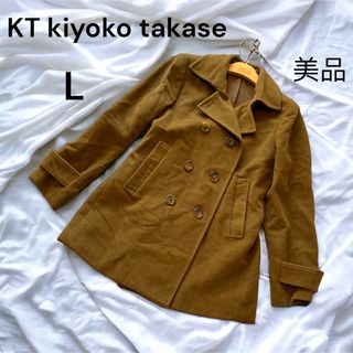 COMME CA DU MODE - KT kiyoko takase  ピーコート　美品　アンゴラ混　コムサデモード