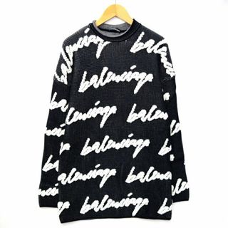 バレンシアガ BALENCIAGA Slogan Print Sweater