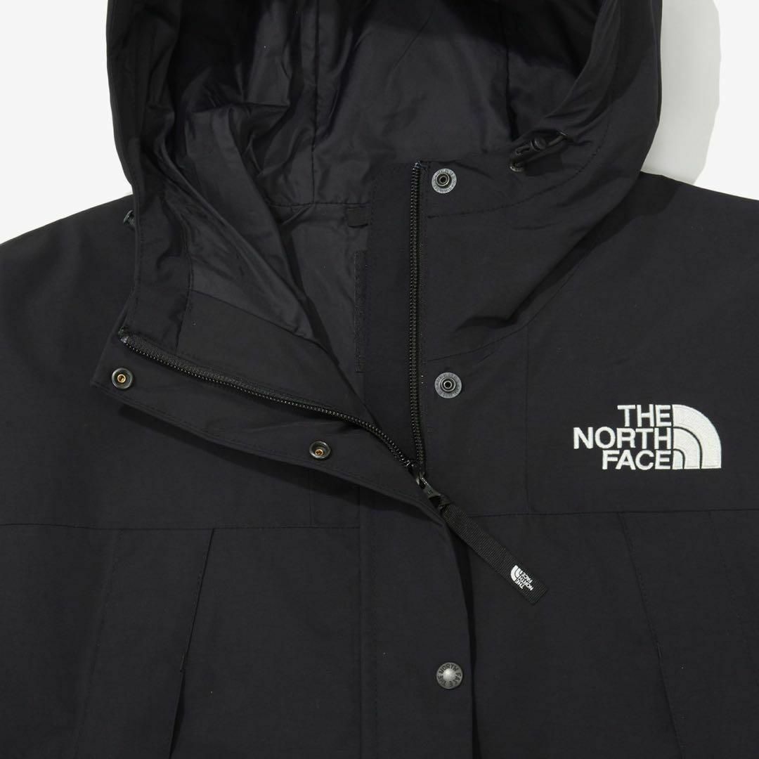 THE NORTH FACE(ザノースフェイス)の新品未使用　海外限定　ノースフェイス　マウンテンパーカー　レディース　M 黒 レディースのジャケット/アウター(ナイロンジャケット)の商品写真