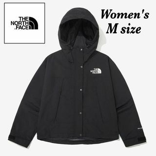 ザノースフェイス(THE NORTH FACE)の新品未使用　海外限定　ノースフェイス　マウンテンパーカー　レディース　M 黒(ナイロンジャケット)