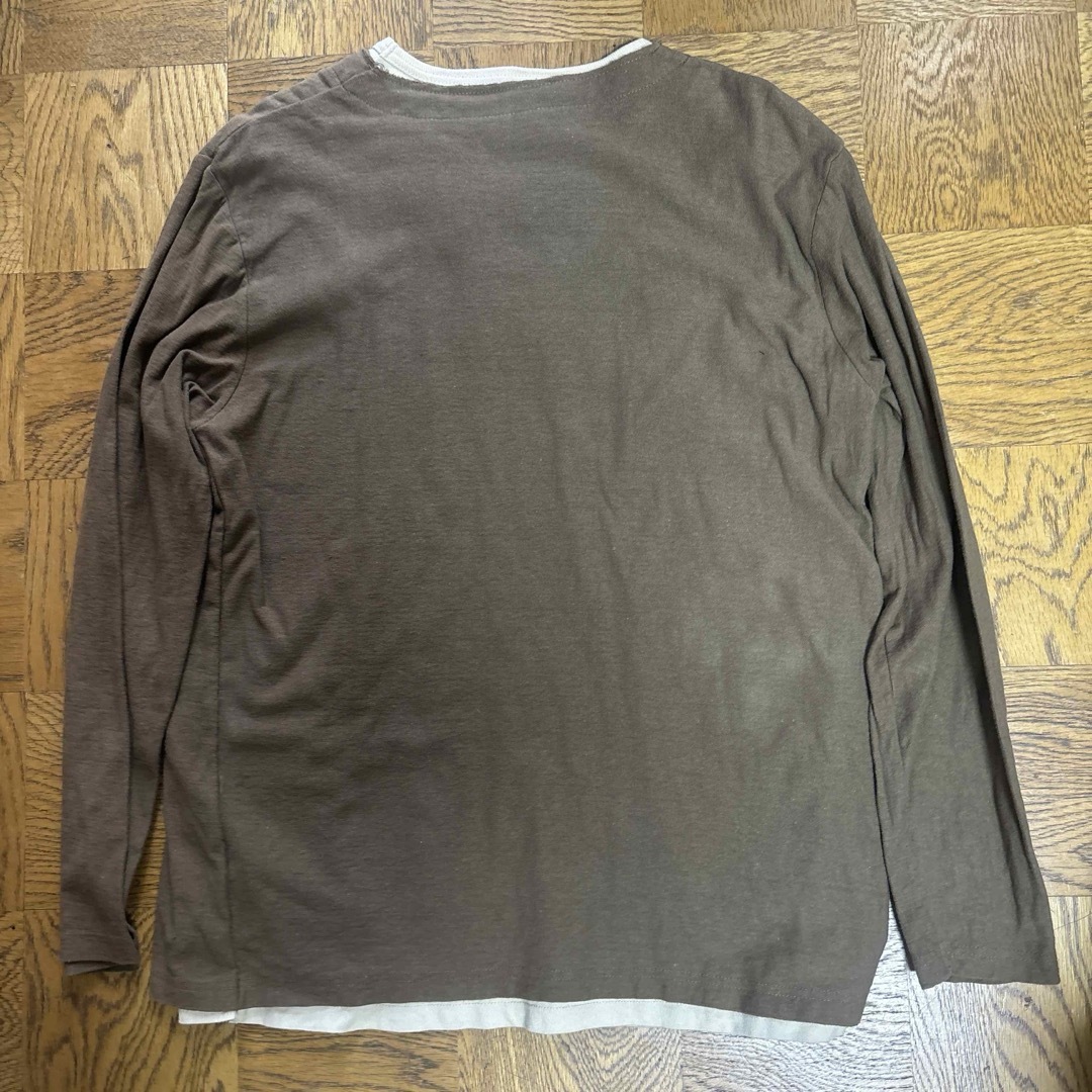 ジェニュイン GENUINE 長袖　メンズ　Lサイズ メンズのトップス(Tシャツ/カットソー(七分/長袖))の商品写真