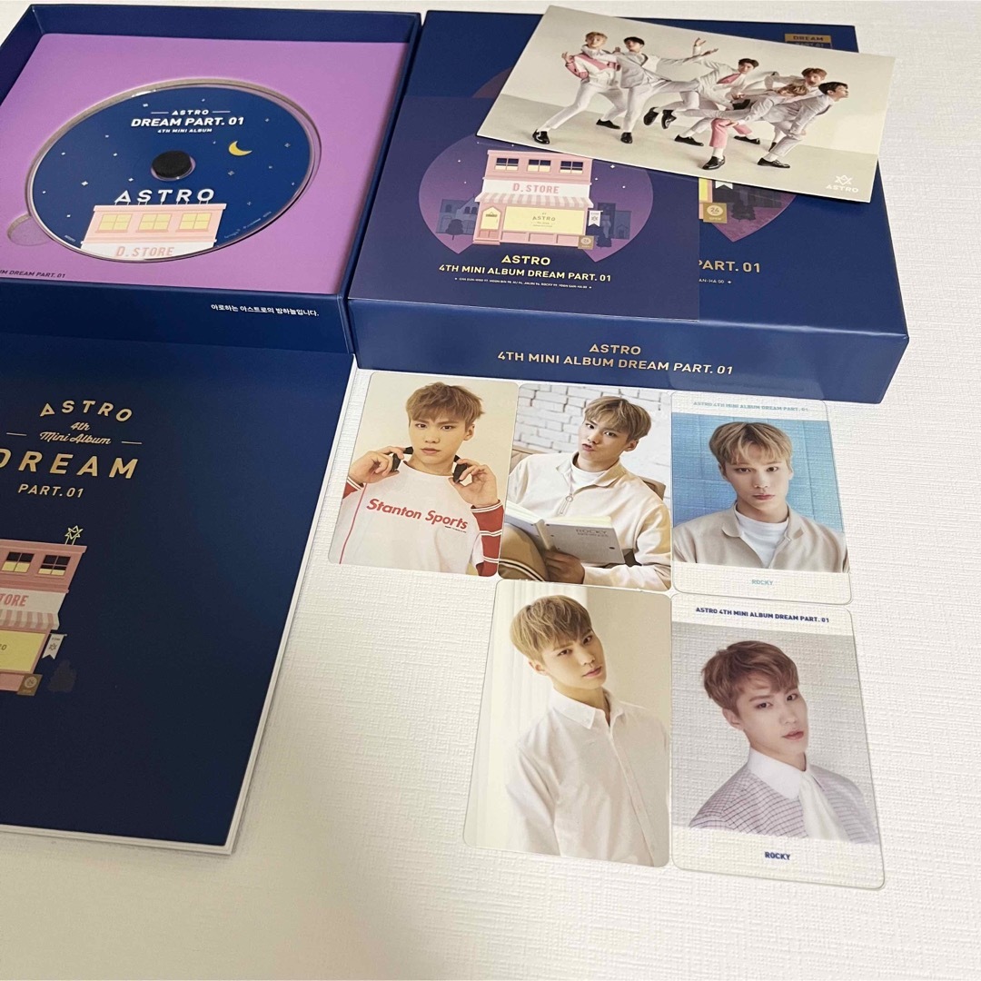 ASTRO(アストロ)のASTRO【DREAM PART.01】ラキ エンタメ/ホビーのCD(K-POP/アジア)の商品写真