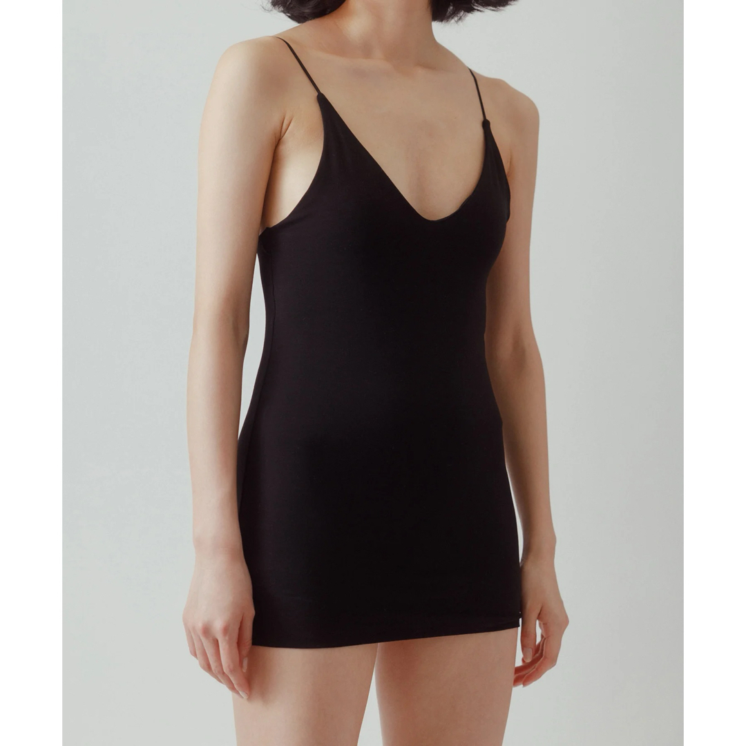 yo BIOTOP Vneck bra top ブラック-