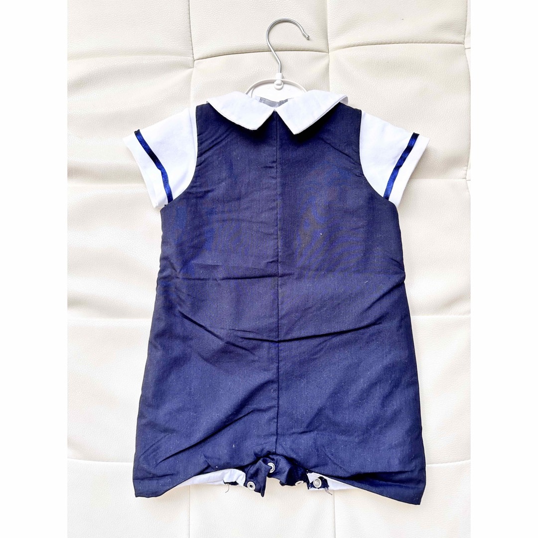 Ralph Lauren(ラルフローレン)のBEAU kid◆海外ブランドベビーロンパースセットアップ キッズ/ベビー/マタニティのベビー服(~85cm)(ロンパース)の商品写真