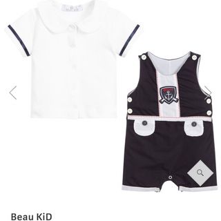 ラルフローレン(Ralph Lauren)のBEAU kid◆海外ブランドベビーロンパースセットアップ(ロンパース)