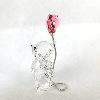 良品 ◇ スワロフスキー SWAROVSKI クリスベア KrisBear アイラブユー
