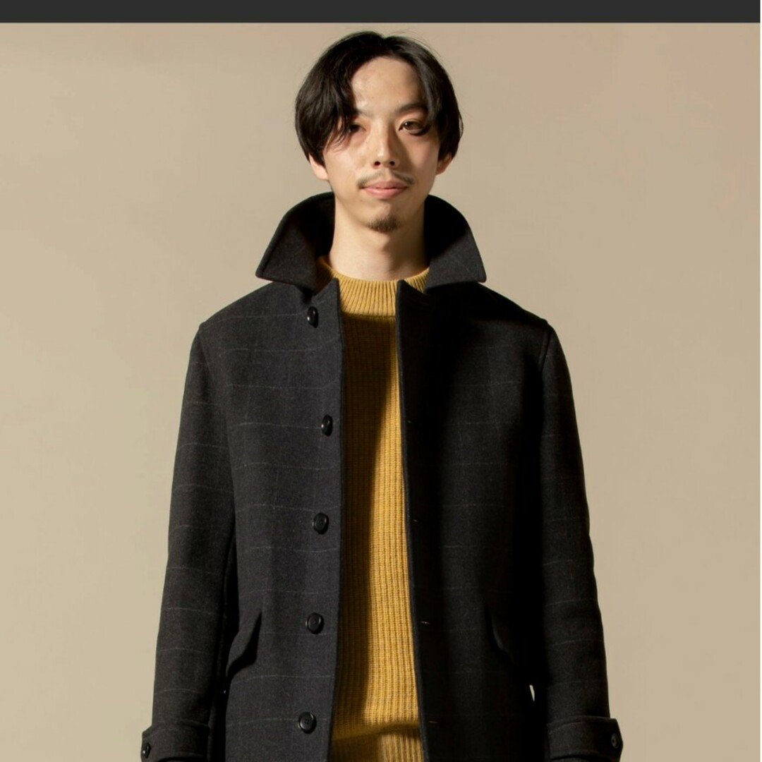 スーパー140'S EX FINE WOOL メルトン シングルピーコート セレクト