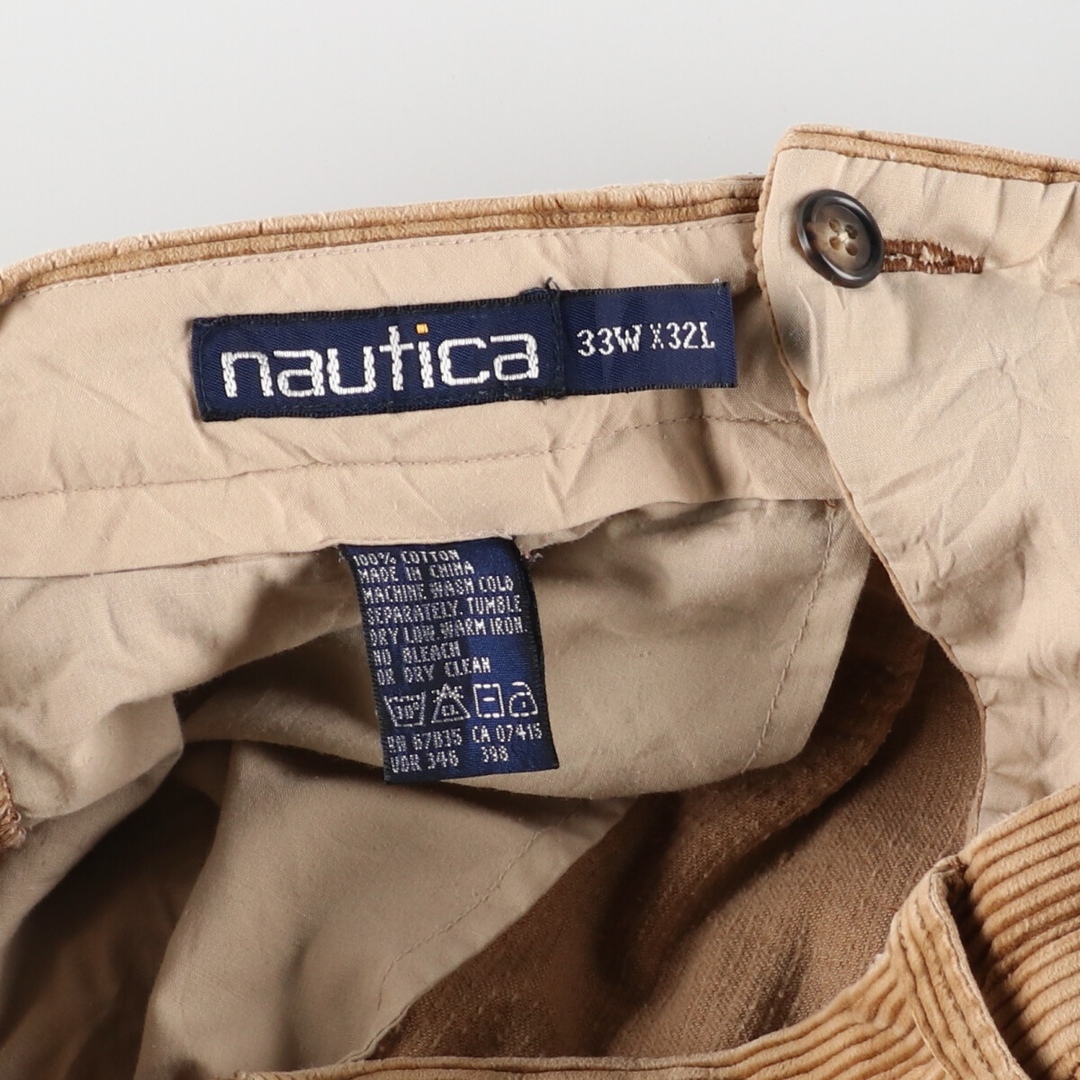 NAUTICA(ノーティカ)の古着 ノーティカ NAUTICA ツータック コーデュロイパンツ メンズw31 /eaa378944 メンズのパンツ(その他)の商品写真