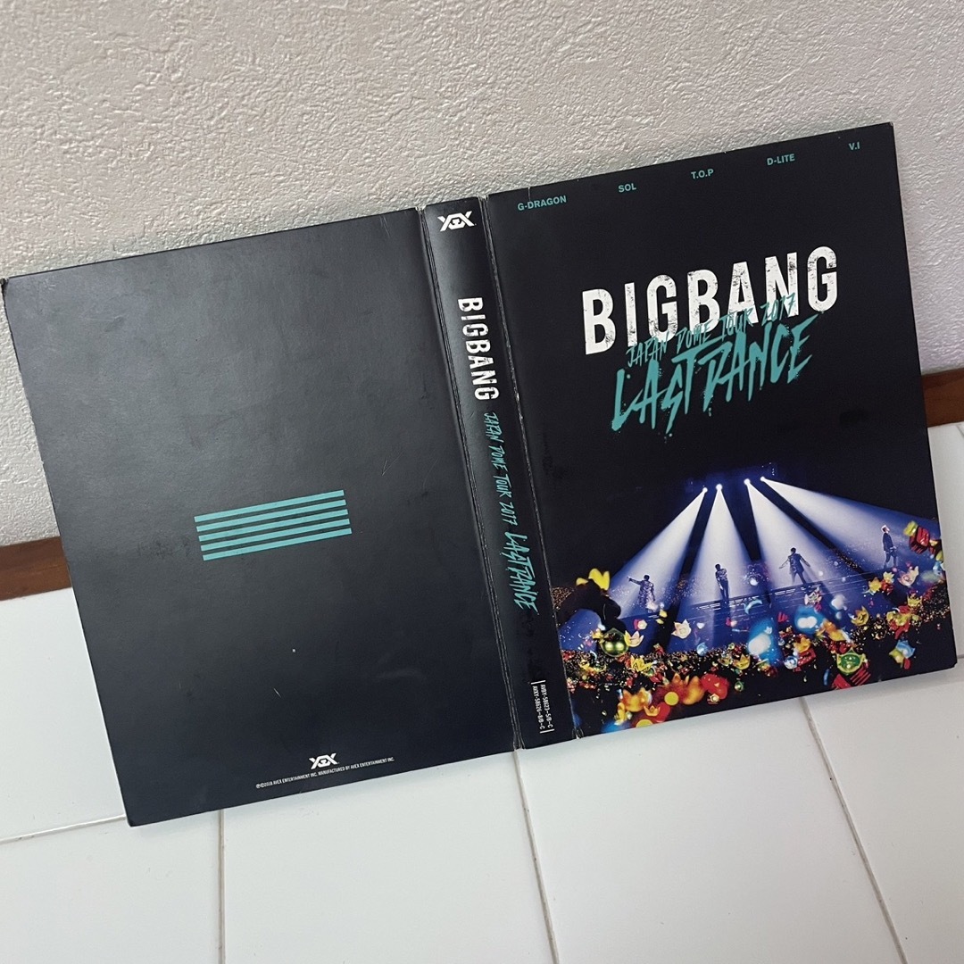 BIGBANG concert DVD 5枚セット(シール付き)