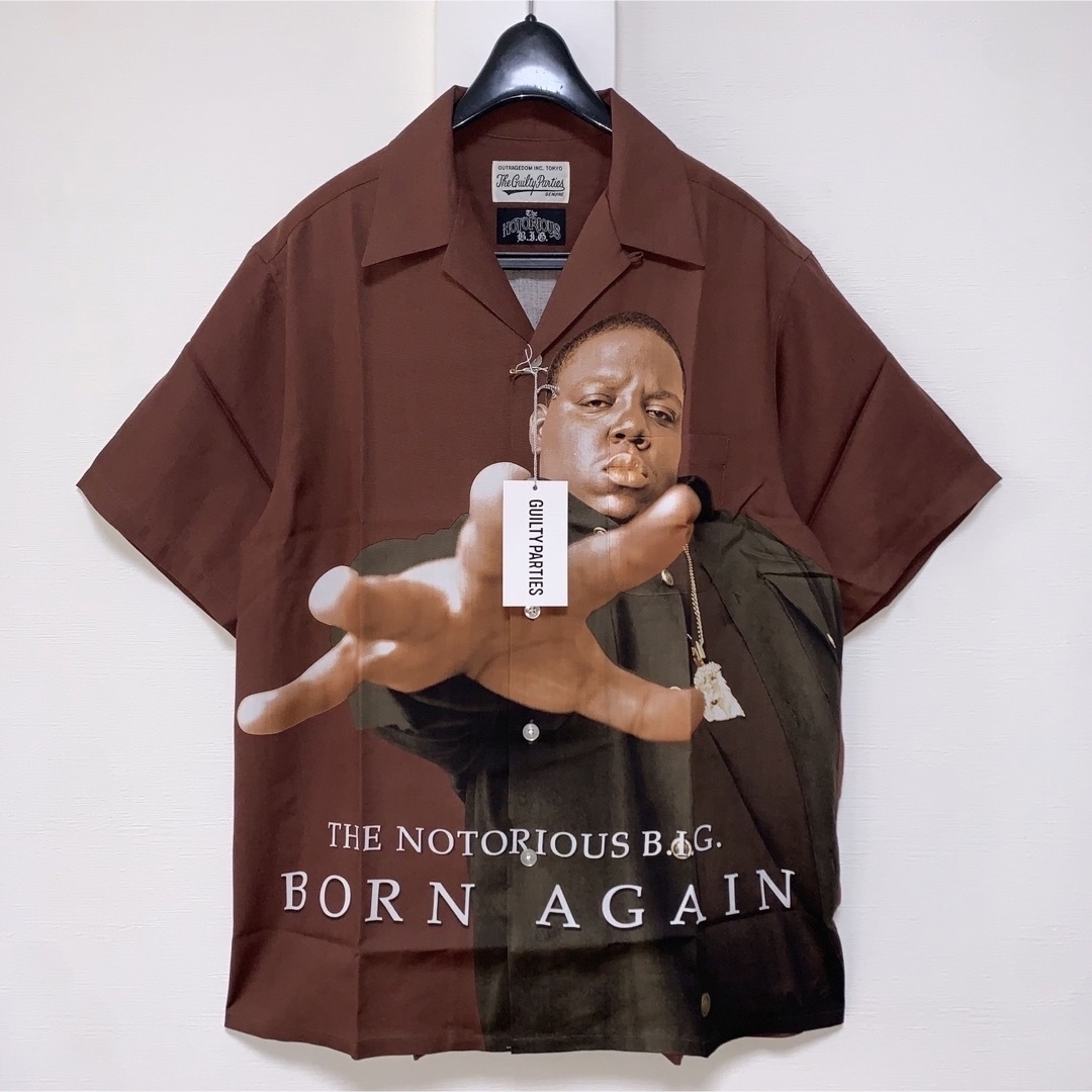 WACKO MARIA - 【WACKOMARIA】(茶)NOTORIOUS SHIRT／新品タグ付／送料 ...