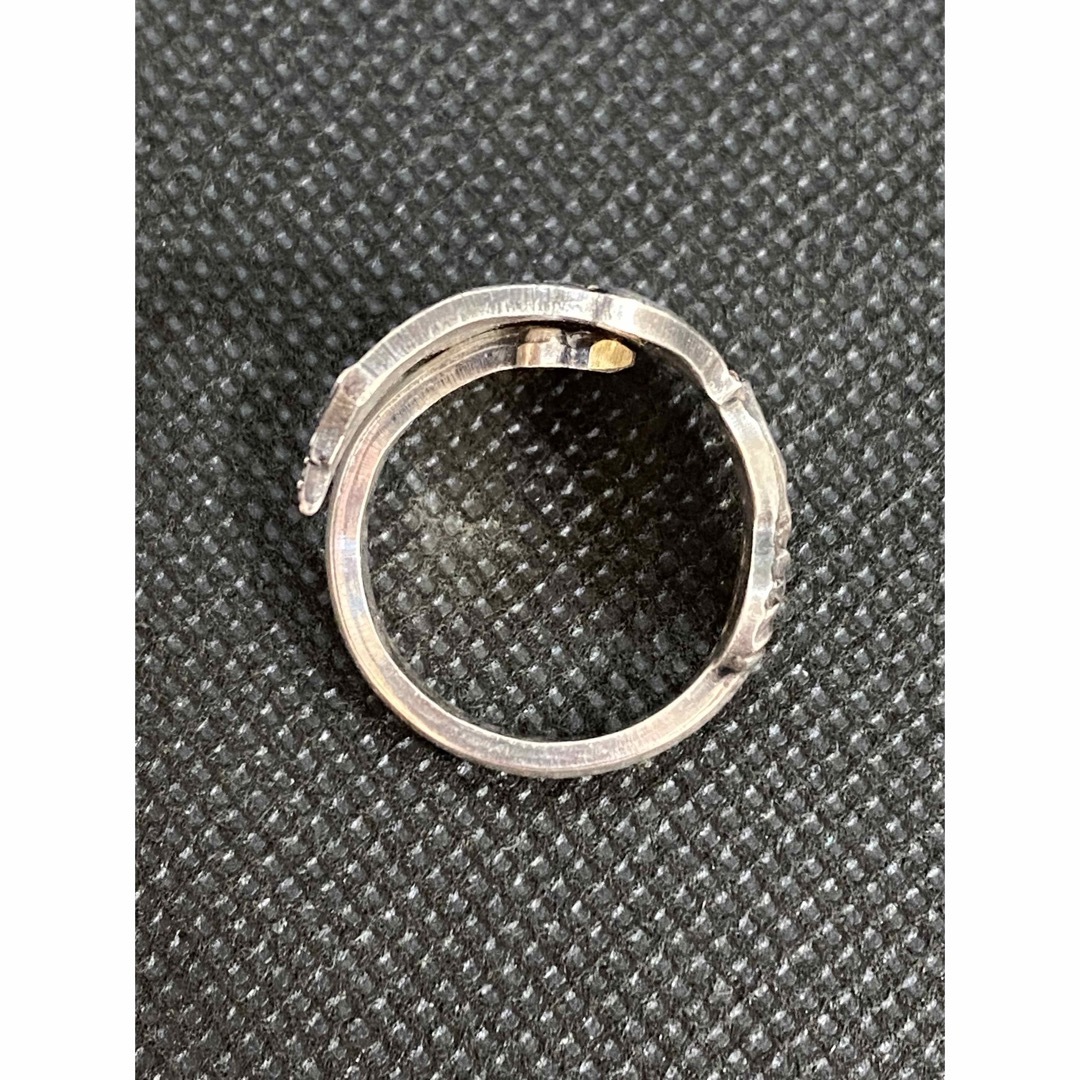 アンティーク リング スプーンリング 13号 調節可 オランダ 教会 4276 メンズのアクセサリー(リング(指輪))の商品写真