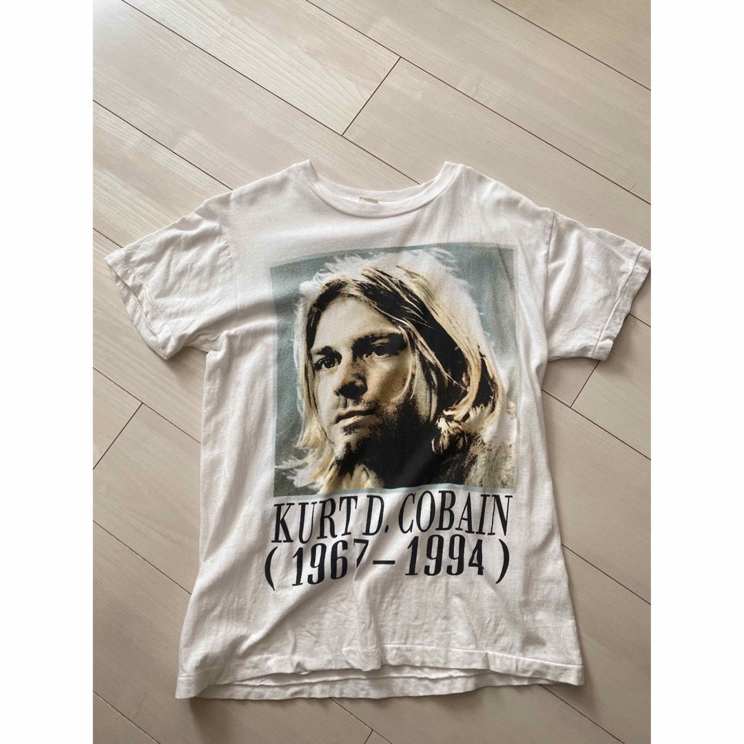 90s kurt cobain 追悼　メモリアル　Tシャツ　カートコバーン