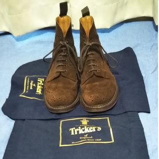 トリッカーズ(Trickers)のTricker’s カントリーブーツ(スエード)(ブーツ)