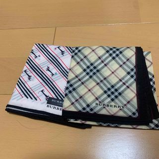 バーバリー(BURBERRY)のBurberry☆新品 ハンカチ 2枚セット(ハンカチ)