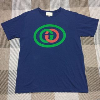 グッチ(Gucci)のGUCCI　プリントＴシャツとスニーカー(Tシャツ/カットソー(半袖/袖なし))