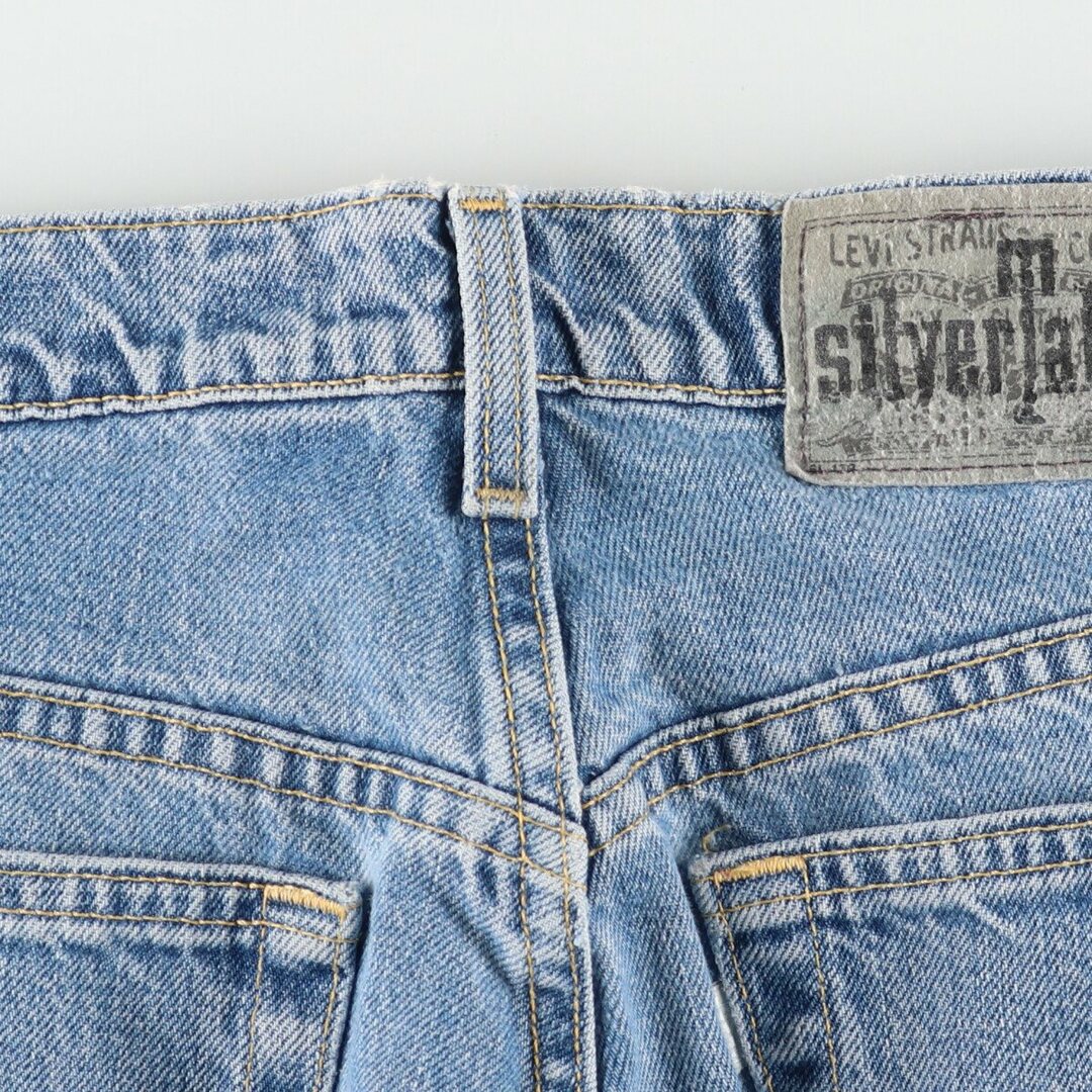 90年代 リーバイス Levi's SILVER TAB シルバータブ LOOSE ルーズ テーパードジーンズ デニムパンツ USA製 レディースL(w28) ヴィンテージ /eaa375089 7