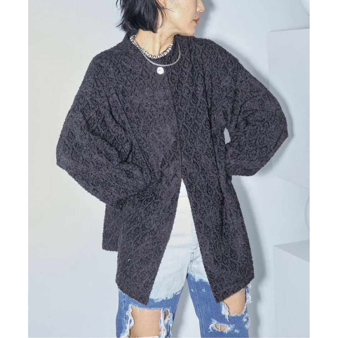 CITYSHOP CUT JACQUARD ブラウス