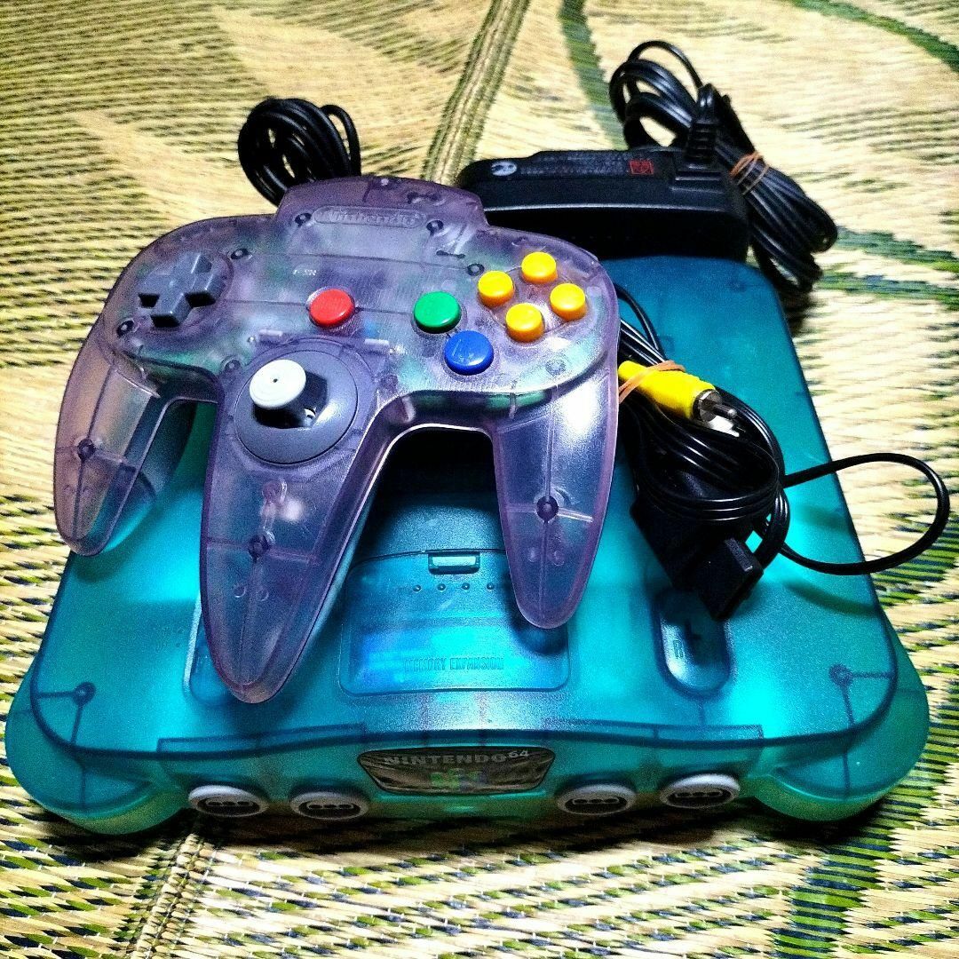 NINTENDO 64 - 【動作品】ゲーム機 本体 ニンテンドー64 一式セット