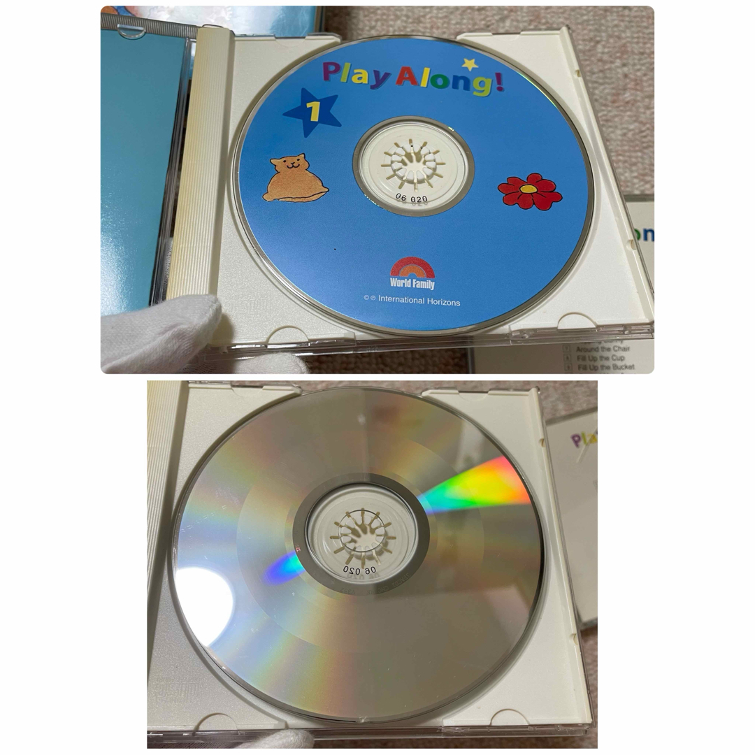 ディズニー英語 DWE Play AlongプレイアロングDVD 3枚CD3枚 8