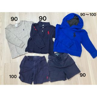 ポロラルフローレン(POLO RALPH LAUREN)のポロラルフローレン　まとめ売り　90(Tシャツ/カットソー)