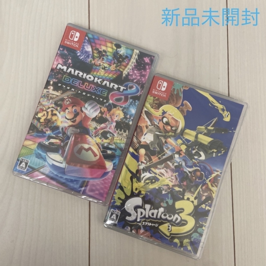 Nintendo Switch - 新品未開封 マリオカート8 デラックス スプラ ...