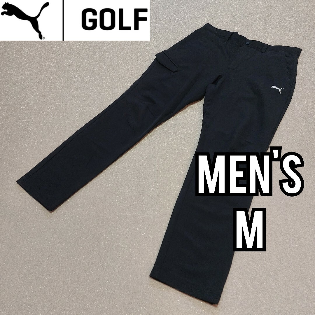 PUMA - 【PUMA GOLF】プーマゴルフ スリムフィットパンツ メンズM 黒