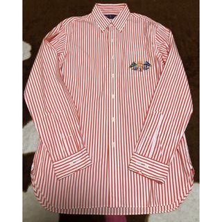 ポロラルフローレン(POLO RALPH LAUREN)のラルフローレン　メンズ　ストライプシャツ　サイズM(シャツ)