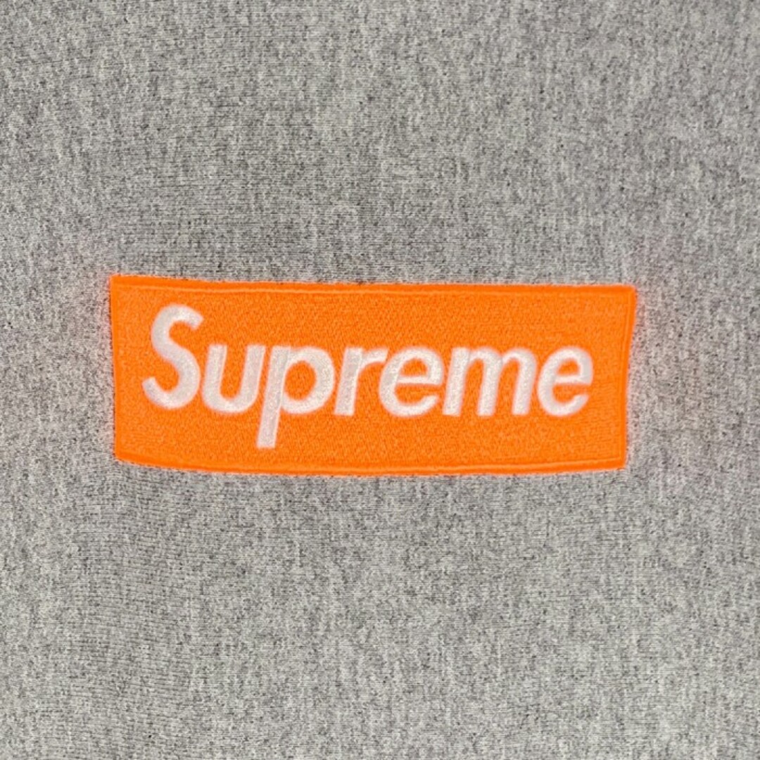 SUPREME シュプリーム 17AW Box Logo Hooded Sweatshirt ボックスロゴ スウェットパーカー グレー Size M