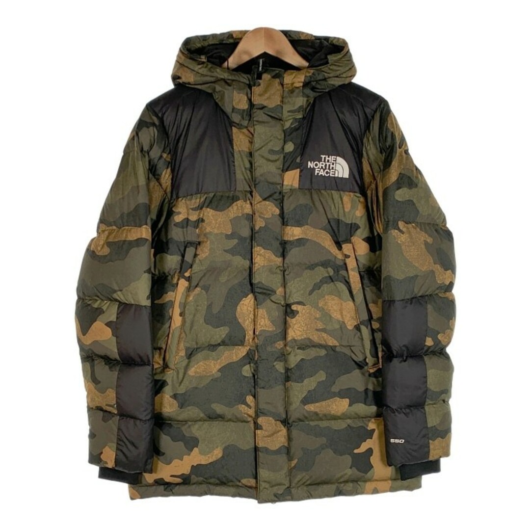 ダウンジャケットTHE NORTH FACE ノースフェイス DEPTFORD DOWN JACKET デトフォードダウンジャケット カモフラージュ US企画 Size S