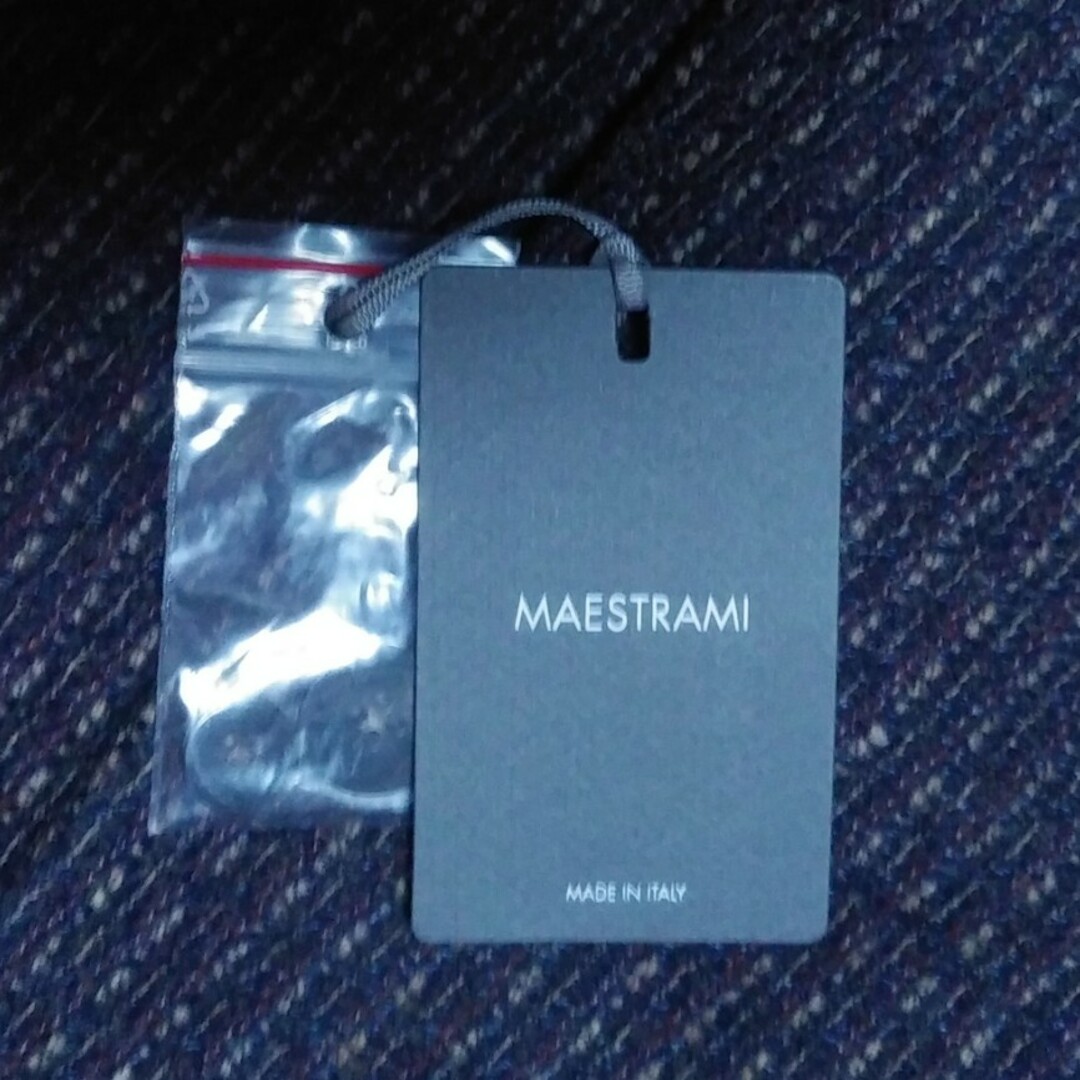 【最終値下】maestrami テーラードジャケット ５２(未使用)　フランネル