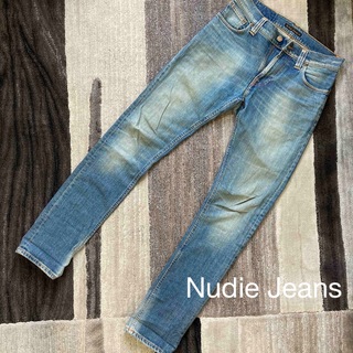 ヌーディジーンズ(Nudie Jeans)の【送料無料】ヌーディジーンズ　デニム　ジーンズ　スキニー　シンフィン　サイズ28(デニム/ジーンズ)