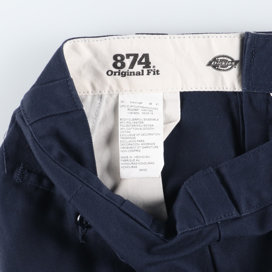 Dickies874ディッキーズワークパンツベージュカーキ36x32ヴィンテージ