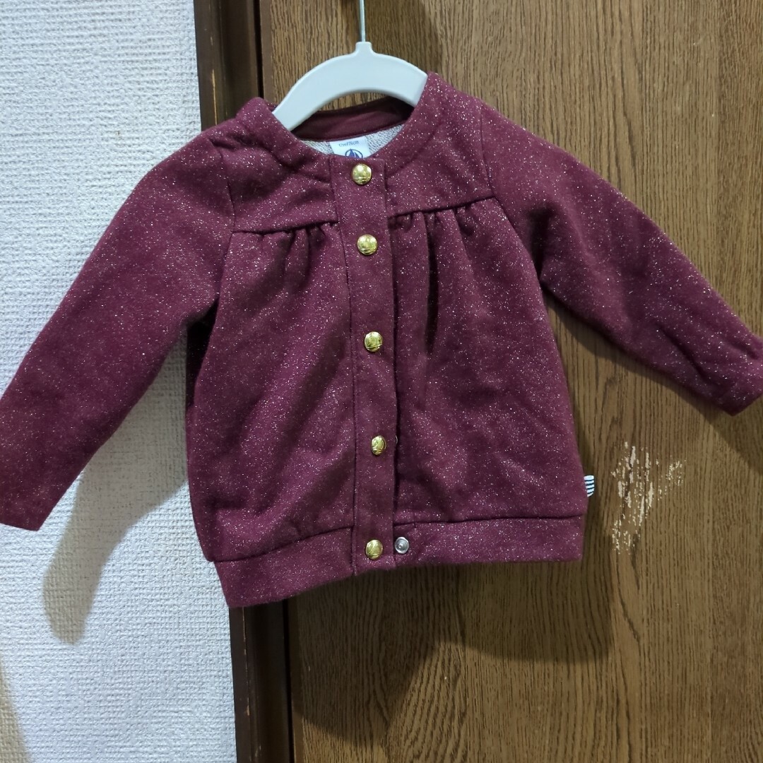 プチバトー　12m キッズ/ベビー/マタニティのベビー服(~85cm)(ワンピース)の商品写真