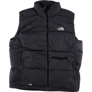 ザノースフェイス(THE NORTH FACE)の古着 ザノースフェイス THE NORTH FACE 550フィルパワー ダウンベスト メンズL /eaa383758(ベスト)